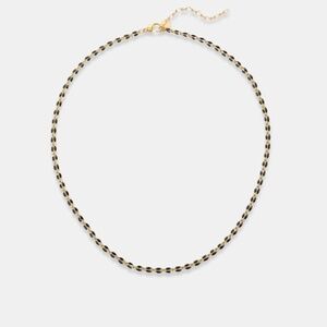 Delicate Enamel Choker Necklace In 4 Colors NWT